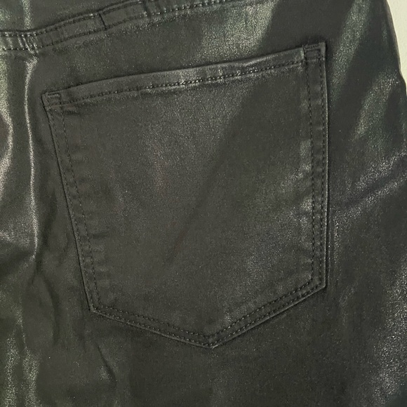 NWT Joe’s Jeans Collection Coated Black Mini Skirt - Picture 12 of 14